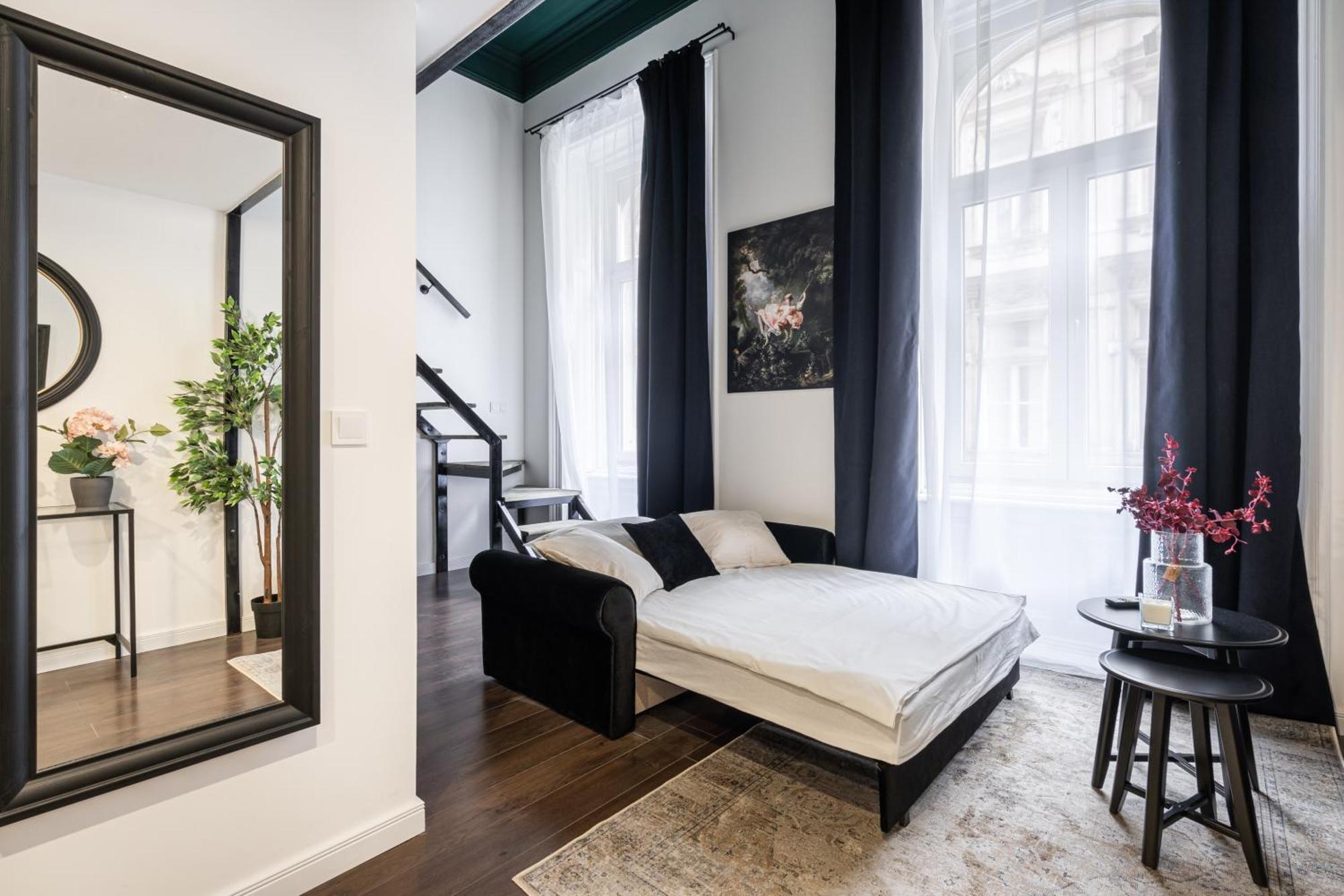 E41 - Trendy Boutique Apartments - Prime Spot By Bqa Budapest Habitación foto